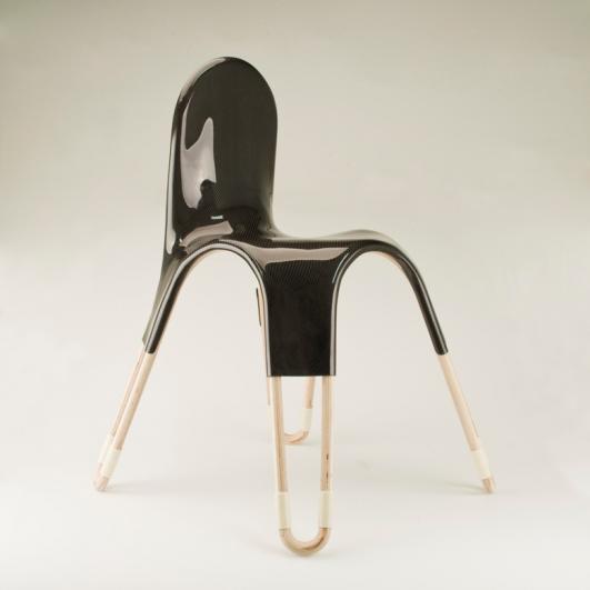 Hanji-plastic Chair by Design Taiho SHIN